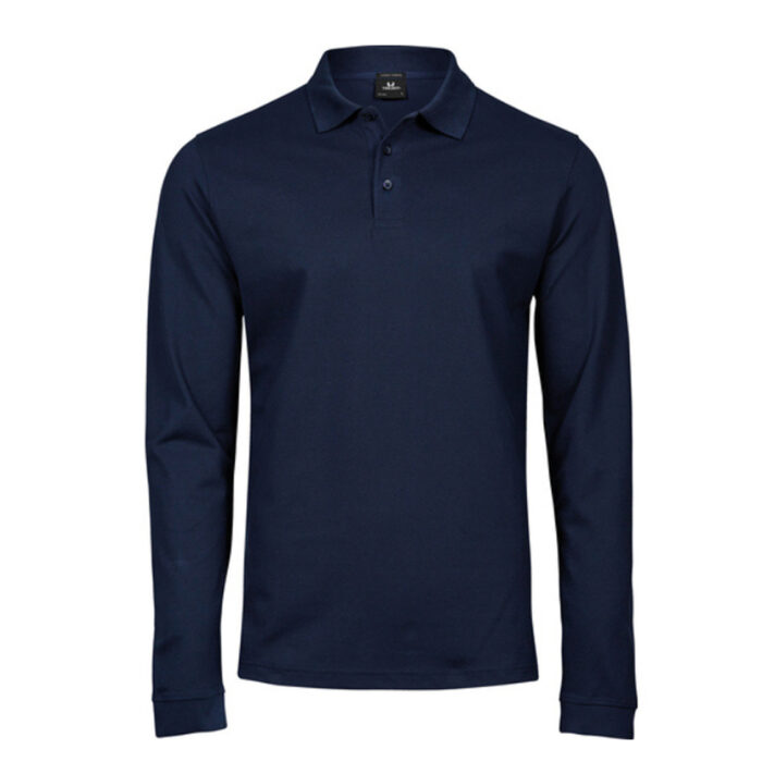 Langarm Polo Herren