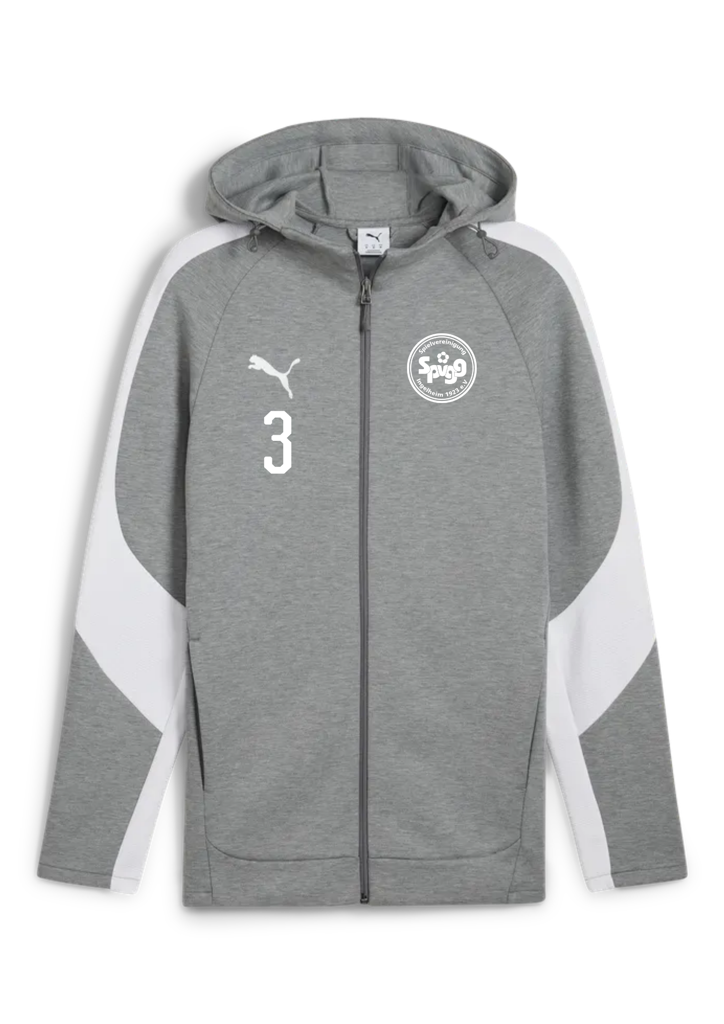 1 teamEVOSTRIPE Hooded Jacket – Bild 1